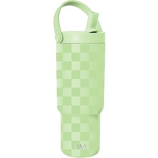 Esranın Dünyası Simple Modern Kids Trek Pivot Termos 0,7 L - Lime Checkmate