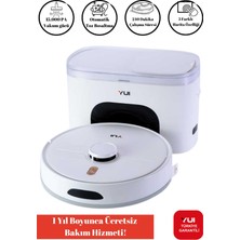 Esranın Dünyası Yui RS16 Pro 15.000 Pa Akıllı Robot Vacuum & Mop Süpürge Beyaz (Yuı Türkiye Garantili)