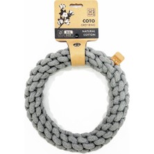 Esranın Dünyası M-Pets Coto Grey Rıng 25CM Örgü Halka Oyuncak