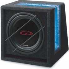 Esranın Dünyası Alpine SBG-1044BR 25 cm (10”) Bassreflex Subwoofer Kutu, 150W Rms / 500W Peak, Hazır Sistem, LED Aydınlatmalı, Araç Içi Bass Hoparlör