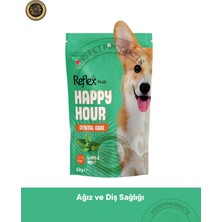 Reflex Plus Happy Hour Dental Care - Ağız ve Diş Sağlığı İçin Köpek Ödül Maması 60 gr