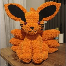 Zeanqua El Yapımı Tek Parça Tığ Işi Peluş: Kurama Amigurumi