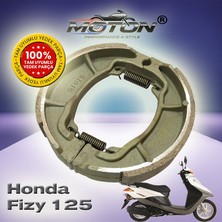 Moton Honda Fizy 125 Arka Fren Balatası Kampana Tipi Yüksek Performans