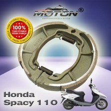 Moton Honda Spacy 110 Arka Fren Balatası Kampana Tipi Yüksek Performans