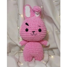 Zeanqua El Yapımı Tek Parça Tığ Işi Peluş: BT21 Cooky Amigurumi
