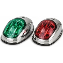 Labarka LED Iskele Sancak Feneri Krom Ikili 12V