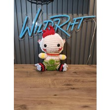 Zeanqua El Yapımı Vex - Lee Sın - Rakan - Fızz - Zıggs / League Of Legends Amigurumi Seti