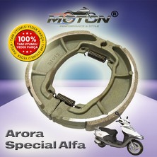 Moton Arora Special Alfa Arka Fren Balatası Kampana Tipi Yüksek Performans