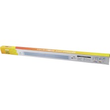 Renas Store Nisaluce EAMP-107 2 Pcs 80W 120CM Kristal Bant Armatür BEYAZ=6500K Alüminyum Kapak IP20 - Y Bağlantı (5047)