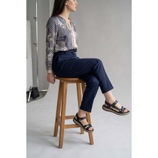 Kristal BIO.9413 Içi Dışı Hakiki Yumuşak Deri Extra Hafif Kadın Sandalet