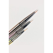 Cr-Oje Fırça Nail Art (3'lü Set)