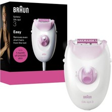 Braun Se 3000 Silk·épil 3 Kablolu Epilatör Pembe