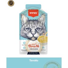 Wanpy Tavuk Eti Çorbası Kedi Ödül Maması 50 gr