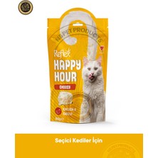 Reflex Happy Hour Choosy - Seçici Kediler için Kedi Ödül Maması 60 gr