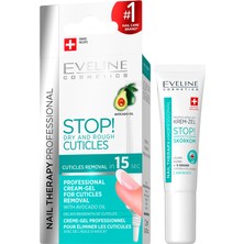 Eveline Avokado Yağlı Tırnak Eti Çıkarıcı Bakım Jeli 12 ml