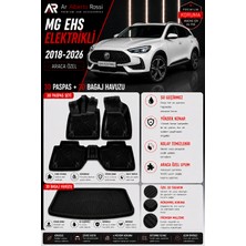 Ar Alberto Rossi Mg Ehs Elektrikli 2018-2026 Araca Özel 3D Paspas + 3D Bagaj Havuzu