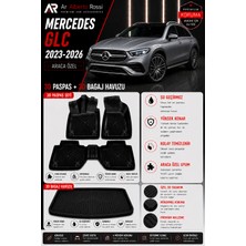 Ar Alberto Rossi Mercedes Glc 2023-2026 Araca Özel 3D Paspas + 3D Bagaj Havuzu
