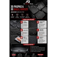 Ar Alberto Rossi Ssangyong Korando 2021-2026 Araca Özel 3D Paspas + 3D Bagaj Havuzu