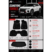 Ar Alberto Rossi Ssangyong Torres Benzinli 2023-2026 Araca Özel 3D Paspas + 3D Bagaj Havuzu
