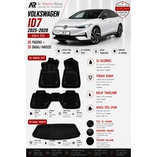 Ar Alberto Rossi Volkswagen Id7 2025-2026 Araca Özel 3D Paspas + 3D Bagaj Havuzu