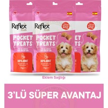 Reflex Plus Pocket Treats Hip Joint - Eklem Sağlığı İçin Köpek Ödül Maması Seti 3x70 gr