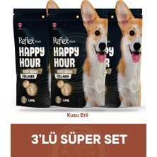 Reflex Plus Happy Hour Anti Aging Collagen Köpek Ödül Maması Seti 3x60 gr