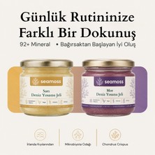 Seamoss 2'li Luxury Boy Sarı&mor Irlanda Deniz Yosunu Jeli 2 x 330 Ml- Sea Moss, Deniz Yosunu