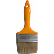 Yapı Toptan Kestirme Fırçası No:4 Plastik Saplı Lüks Boya Fırçası