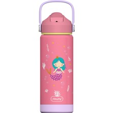 SipnJoy - FlipSip Çocuk Su Termosu | 550 ml - Mermaid Dream