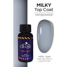 Cr-Oje Milky Top Coat (30 Ml)