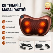 Hızlı Store Isı Terapili Masaj Yastığı Ev ve Araç Için Boyun Bel Sırt Bacak Masaj Aleti