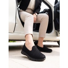 Nesil Shoes Dvm 901 Siyah Anatomik Esnek Kadın Yürüyüş Ayakkabısı