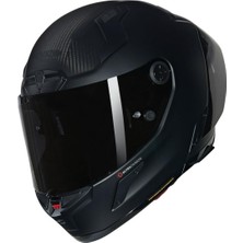 Nolan X-804 Rs Triplonero 323 Karbon Kapalı Motosiklet Kaskı Siyah M