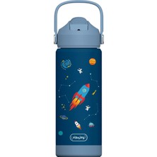 SipnJoy - FlipSip Çocuk Su Termosu | 550 ml - Star Explorer