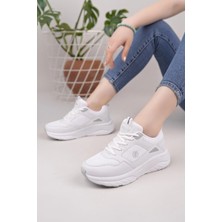 Nesil Shoes Queen 2105 Beyaz Kadın Senakers