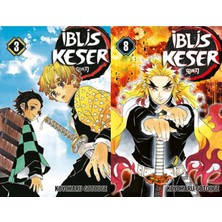 Gerekli Şeyler Yayıncılık Iblis Keser 3 ve Iblis Keser 8 (Koyoharu Gotouge)