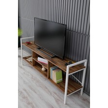 Sehpol Tv Sehpası 160X35X65 cm (Beyaz - Richmond)