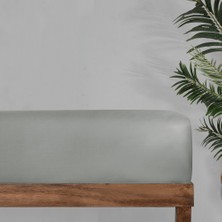 Sarev Monochrome Çift Kişilik %100 Pamuk Saten Fitted Çarşaf -Gray