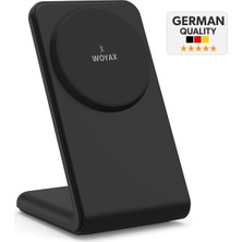 Woyax Kablosuz MagSafe Şarj Standı Apple Iphone Android Uyumlu 15w Hızlı Wireless Telefon Şarj Aleti