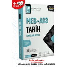 Pegem Akademi Yayıncılık 2027 Meb-Ags Tarih Konu Anlatımlı E-Kitap