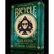 Bicycle Klek Entos Green Marked Limited Edition Oyun Iskambil Kartı