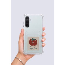 Dorasan Samsung Galaxy A56 Kartlıklı Tomato Desenli Kılıf