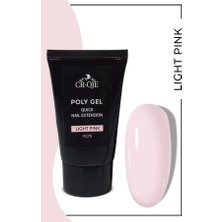 Cr-Oje Poly Gel -Light Pink 45 gr