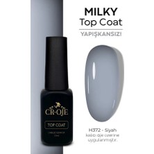 Cr-Oje Milky Top Coat (12 Ml)