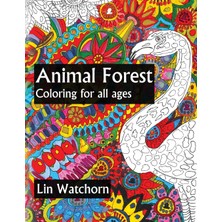 Step Kitap Animal Forest: Coloring For All Ages