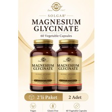 Solgar Magnesium Glycinate 60 Kapsül 2 Adet