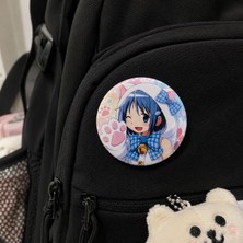 Fynbos Puella Magi Madoka Magica Rozet 44 mm | Anime Çanta Rozeti, Kawaii Kıyafet Rozeti, Iğneli Buton Aksesuar