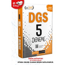 Pegem Akademi Yayıncılık 2027 Dgs Tamamı Çözümlü 5 Deneme E-Kitap