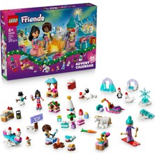 LEGO ® Friends 2026 Yılbaşı Takvimi 42698 - 6 Yaş ve Üzeri Çocuklar için 3 Mini Bebek İçeren Oyuncak Yapım Seti (211 Parça)