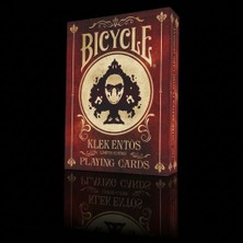 Bicycle Klek Entos Red Marked Limited Edition Oyun Iskambil Kartı